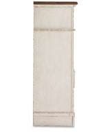 Realyn Chipped White Chest of Drawers from Ashley Furniture - Luna Furniture