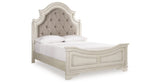 Realyn Queen Panel Bed, Dresser, Mirror and Vanity from Ashley - Luna Furniture