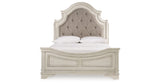 Realyn Queen Panel Bed, Dresser, Mirror and Vanity from Ashley - Luna Furniture