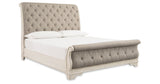 Realyn Queen Upholstered Sleigh Bed, Dresser and 2 Nightstands from Ashley Furniture - Luna Furniture