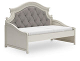 Realyn Chipped White Twin Day Bed from Ashley Furniture - Luna Furniture