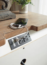 Realyn Two-tone Nightstand from Ashley - Luna Furniture