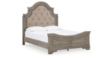Lodenbay Multi Queen Upholstered Panel Bed, Dresser, Mirror, Chest and 2 Nightstands from Ashley - Luna Furniture
