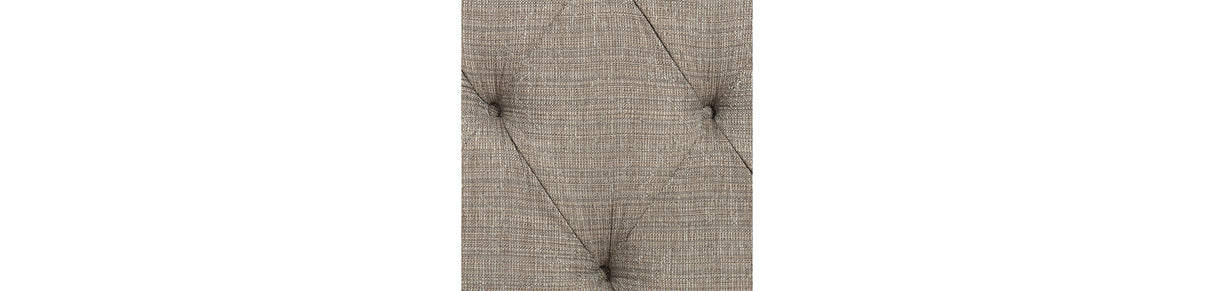 Lodenbay Antique Gray King Upholstered Panel Bed from Ashley - Luna Furniture