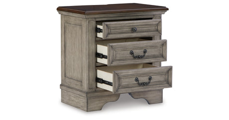 Lodenbay Two-tone Nightstand from Ashley - Luna Furniture