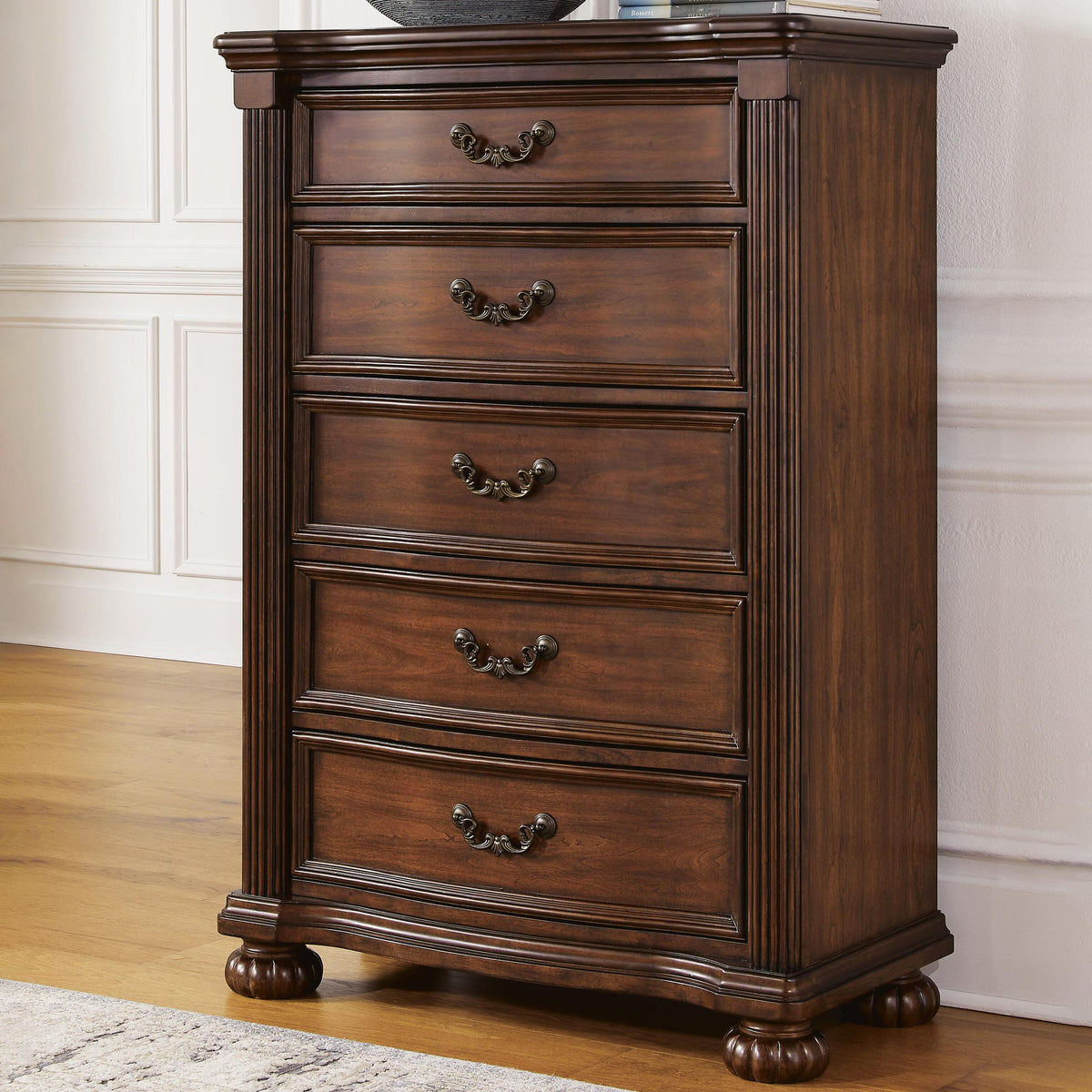 Lavinton Brown Chest of Drawers from Ashley - Luna Furniture