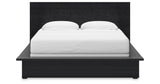 Londer Black King Panel Bed from Ashley - Luna Furniture