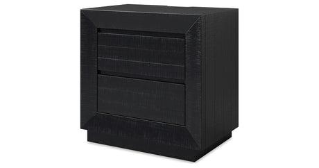 Londer Black Nightstand from Ashley - Luna Furniture