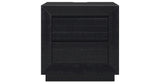 Londer King Panel Bed with Dresser and Nightstand in Black from Ashley - Luna Furniture