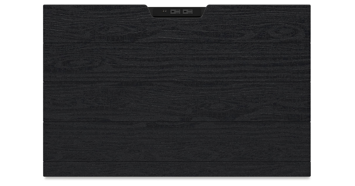 Londer Black Nightstand from Ashley - Luna Furniture