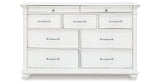 Kanwyn Whitewash Dresser from Ashley - Luna Furniture
