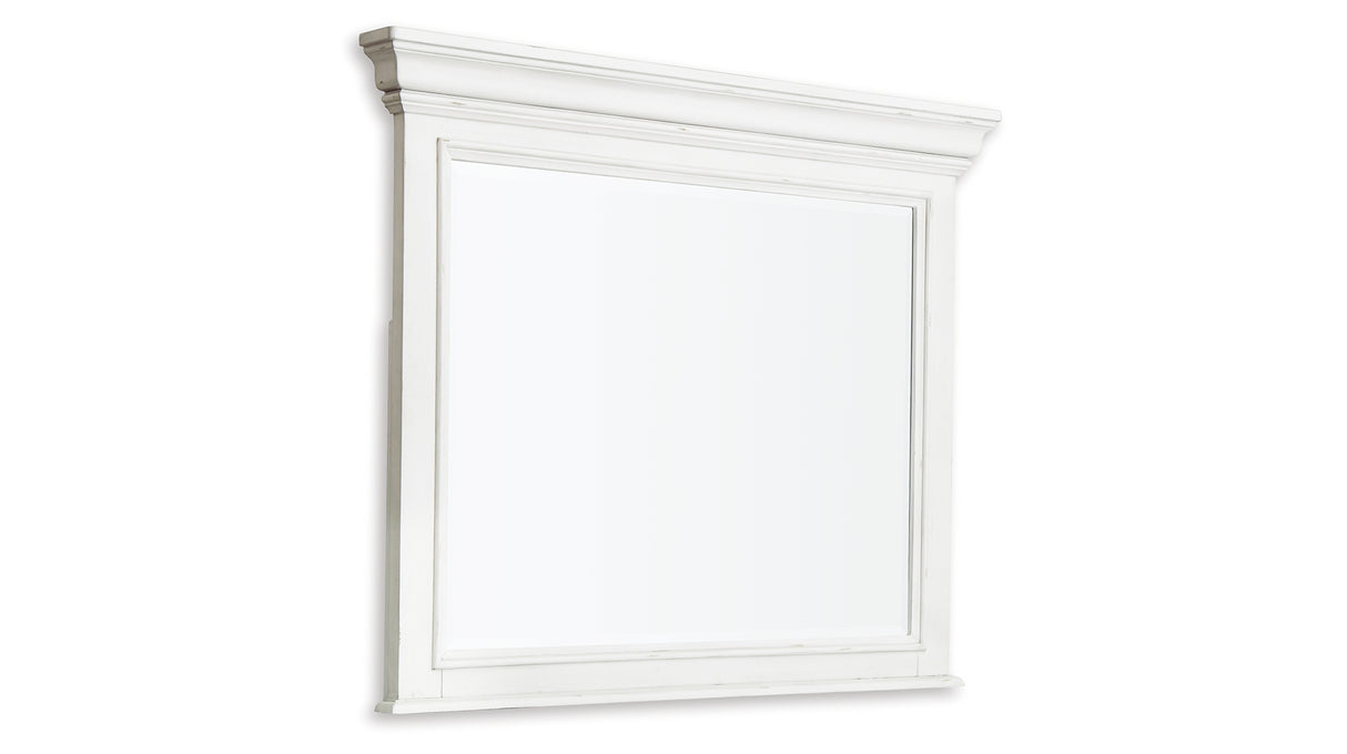 Kanwyn Whitewash Bedroom Mirror (Mirror Only) from Ashley Furniture - Luna Furniture