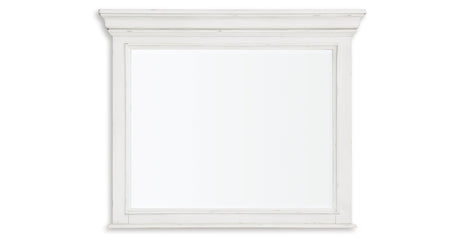 Kanwyn Whitewash Bedroom Mirror (Mirror Only) from Ashley - Luna Furniture