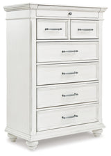 Kanwyn Whitewash Chest of Drawers from Ashley Furniture - Luna Furniture