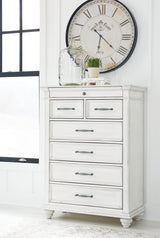 Kanwyn Whitewash Storage Panel Bedroom Set from Ashley - Luna Furniture