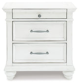 Kanwyn Whitewash Panel Bedroom Set from Ashley - Luna Furniture