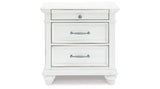 Kanwyn King Panel Bed, Dresser, Mirror and 2 Nightstands from Ashley Furniture - Luna Furniture