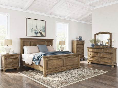 Feddinger Medium Brown Panel Bedroom Set from Ashley - Luna Furniture