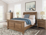 Feddinger Medium Brown Nightstand from Ashley - Luna Furniture