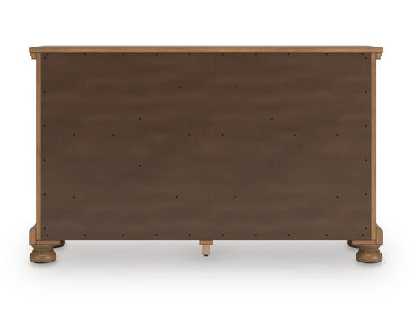 Feddinger Medium Brown California King Storage Bed, Dresser and Nightstand from Ashley - Luna Furniture
