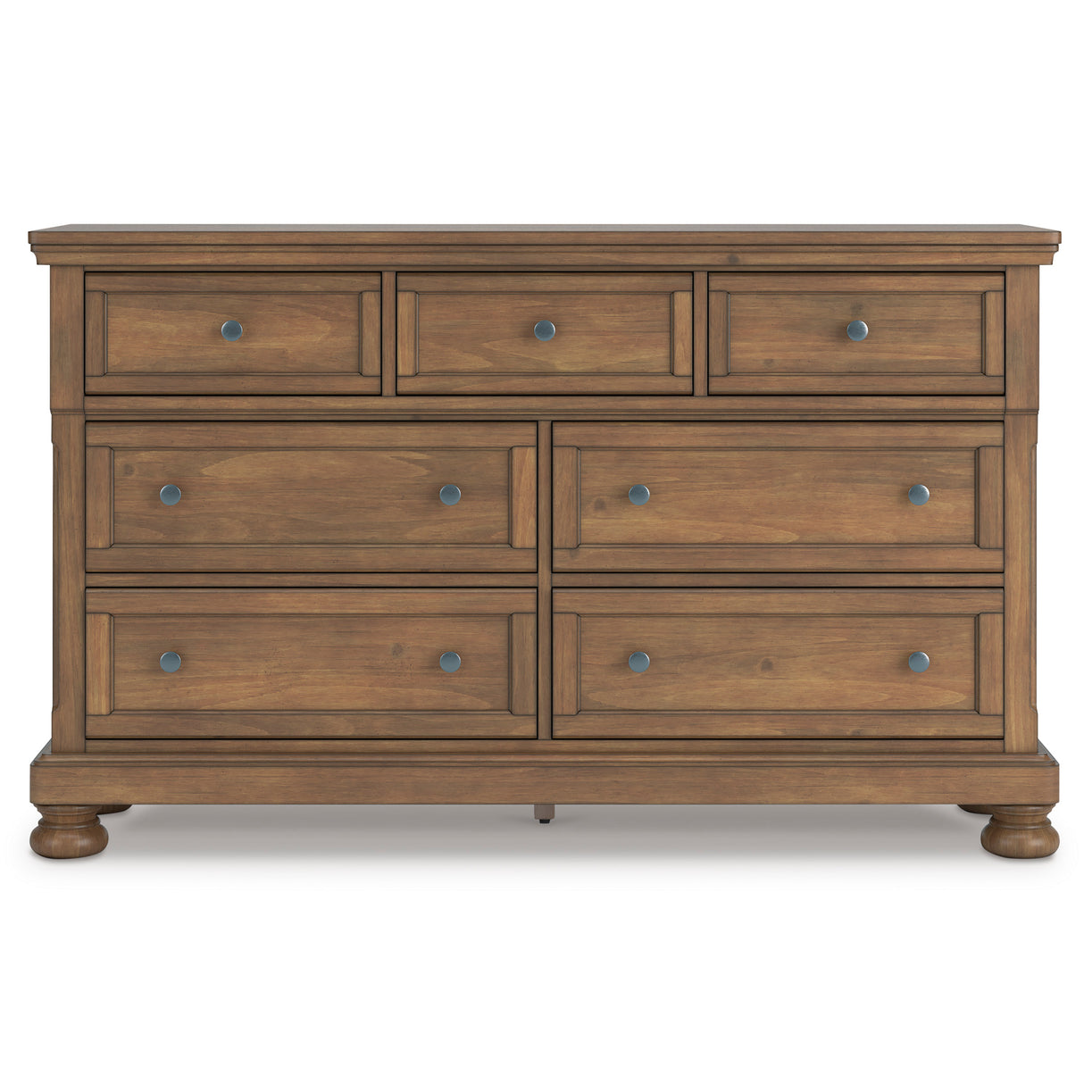 Feddinger Medium Brown Sleigh Panel Bedroom Set from Ashley - Luna Furniture