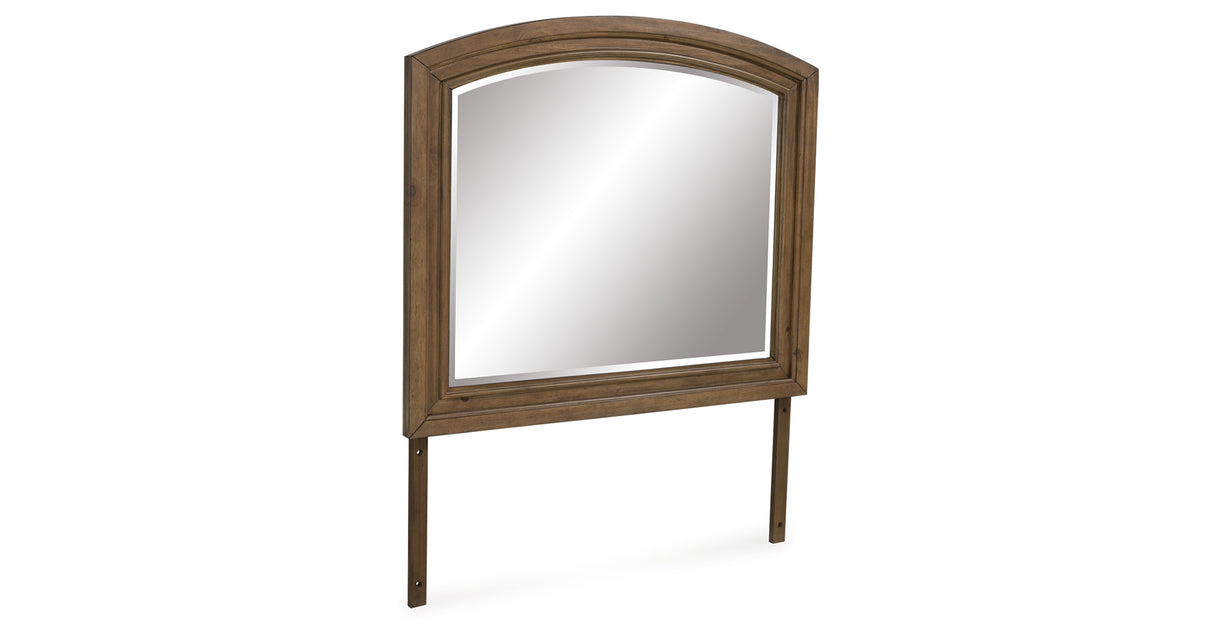 Feddinger Medium Brown Bedroom Mirror (Mirror Only) from Ashley Furniture - Luna Furniture