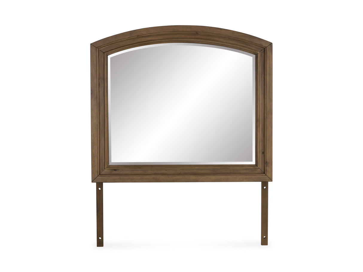 Feddinger Medium Brown Sleigh Panel Bedroom Set from Ashley - Luna Furniture