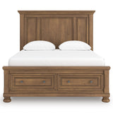 Feddinger Medium Brown Panel Storage Bedroom Set from Ashley - Luna Furniture