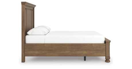 Feddinger Medium Brown Queen Panel Storage Bed from Ashley - Luna Furniture