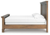 Feddinger King Panel Bed, Dresser, Mirror, Chest and 2 Nightstands from Ashley - Luna Furniture