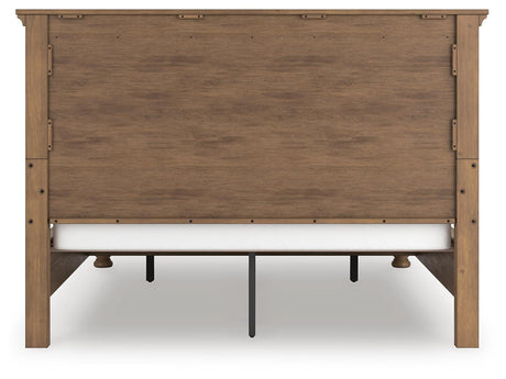 Feddinger Medium Brown California King Storage Bed, Dresser and Nightstand from Ashley - Luna Furniture