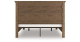 Feddinger Medium Brown King Panel Storage Bed from Ashley Furniture - Luna Furniture