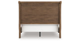 Feddinger Medium Brown Queen Sleigh Bed from Ashley Furniture - Luna Furniture