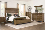 Karallin Medium Brown Storage Panel Bedroom Set from Ashley - Luna Furniture