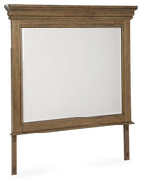 Karallin Medium Brown Bedroom Mirror from Ashley Furniture - Luna Furniture