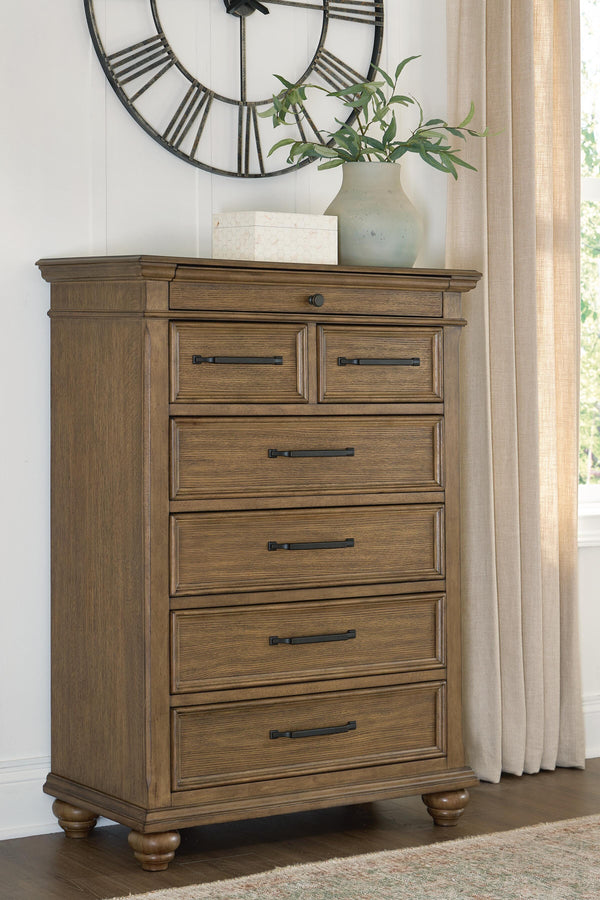 Karallin Medium Brown Chest of Drawers