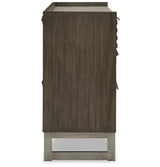 Arkenton Grayish Brown/White Dresser from Ashley - Luna Furniture