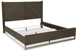 Arkenton Grayish Brown California King Bed from Ashley Furniture - Luna Furniture