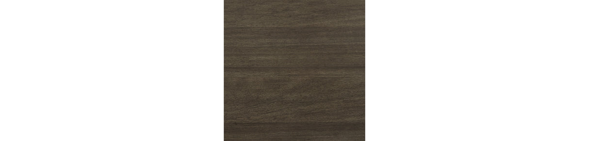 Arkenton King Panel Bed with Mirrored Dresser in Grayish Brown from Ashley Furniture - Luna Furniture