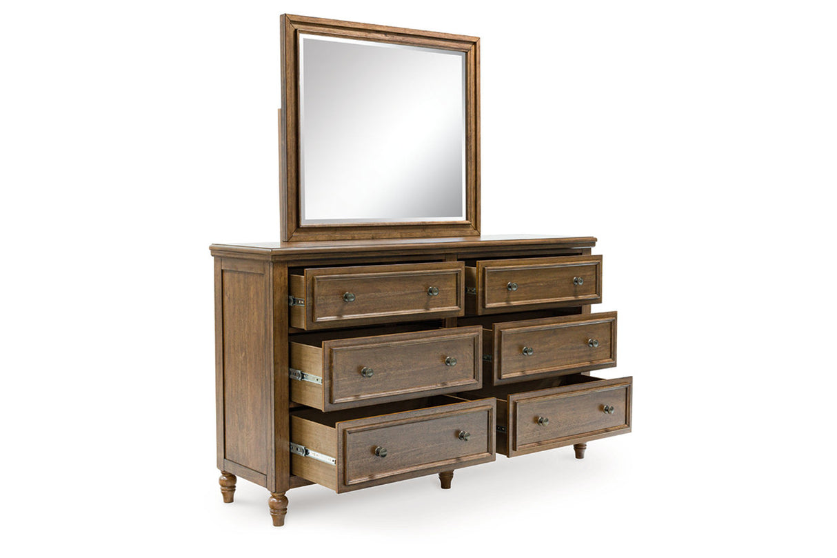 Sturlayne Brown Dresser and Mirror from Ashley - Luna Furniture