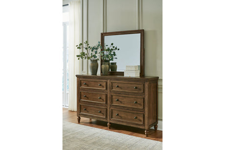 Sturlayne Brown Dresser and Mirror from Ashley - Luna Furniture
