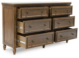 Sturlayne Brown Dresser from Ashley Furniture - Luna Furniture