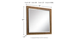 Sturlayne Brown Bedroom Mirror (Mirror Only) from Ashley Furniture - Luna Furniture