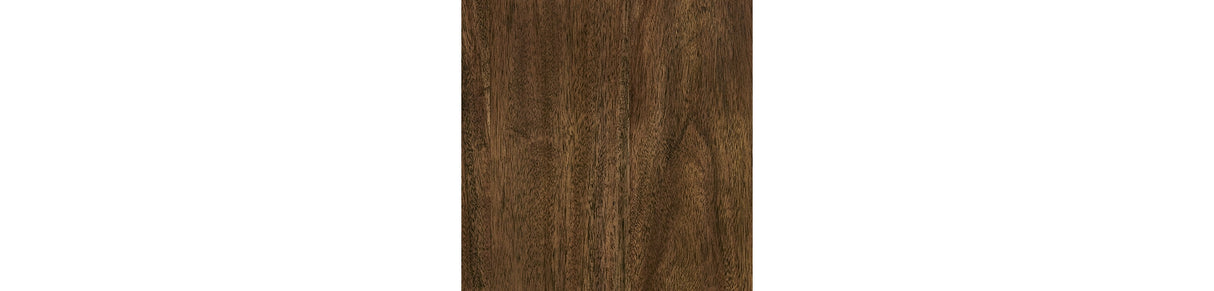 Sturlayne Queen Upholstered Panel Bed with Dresser and 2 Nightstands in Brown from Ashley - Luna Furniture