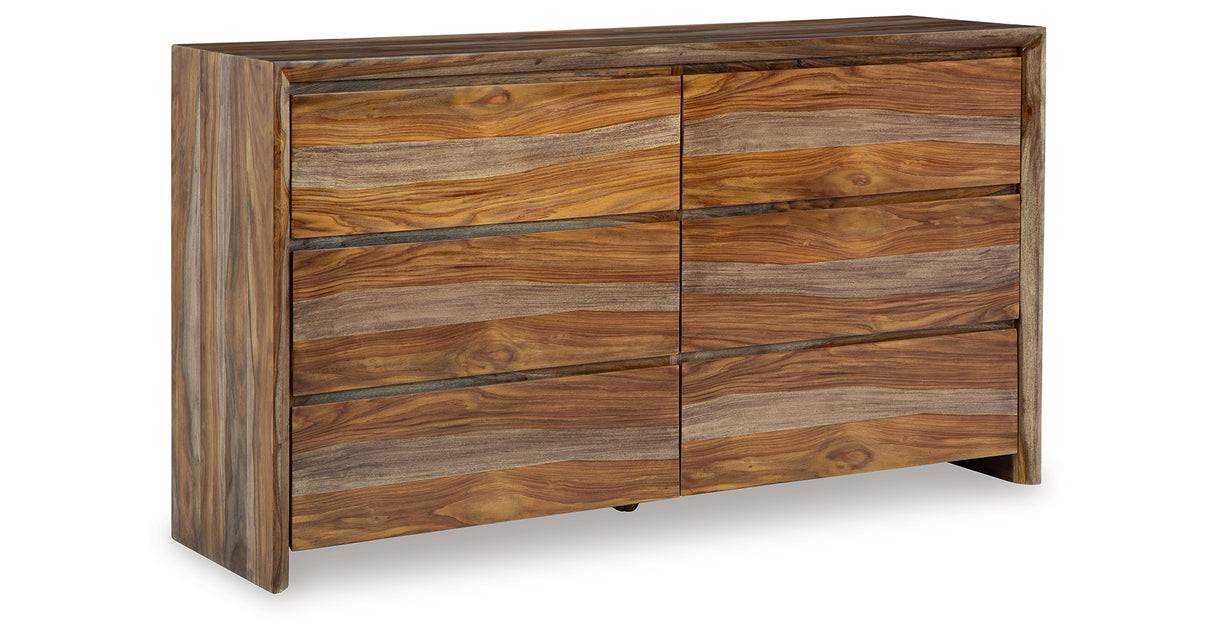 Dressonni Brown Dresser from Ashley Furniture - Luna Furniture
