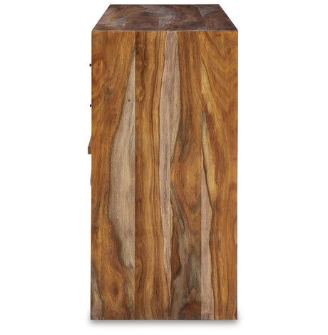 Dressonni Brown Dresser from Ashley - Luna Furniture