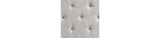 Montelaine Antique White California King Upholstered Panel Bed from Ashley - Luna Furniture