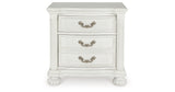 Montelaine Antique White Nightstand from Ashley - Luna Furniture