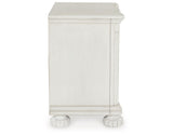 Montelaine Antique White Nightstand from Ashley - Luna Furniture