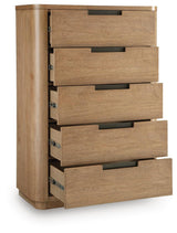 Pamaria Light Brown Chest of Drawers from Ashley - Luna Furniture
